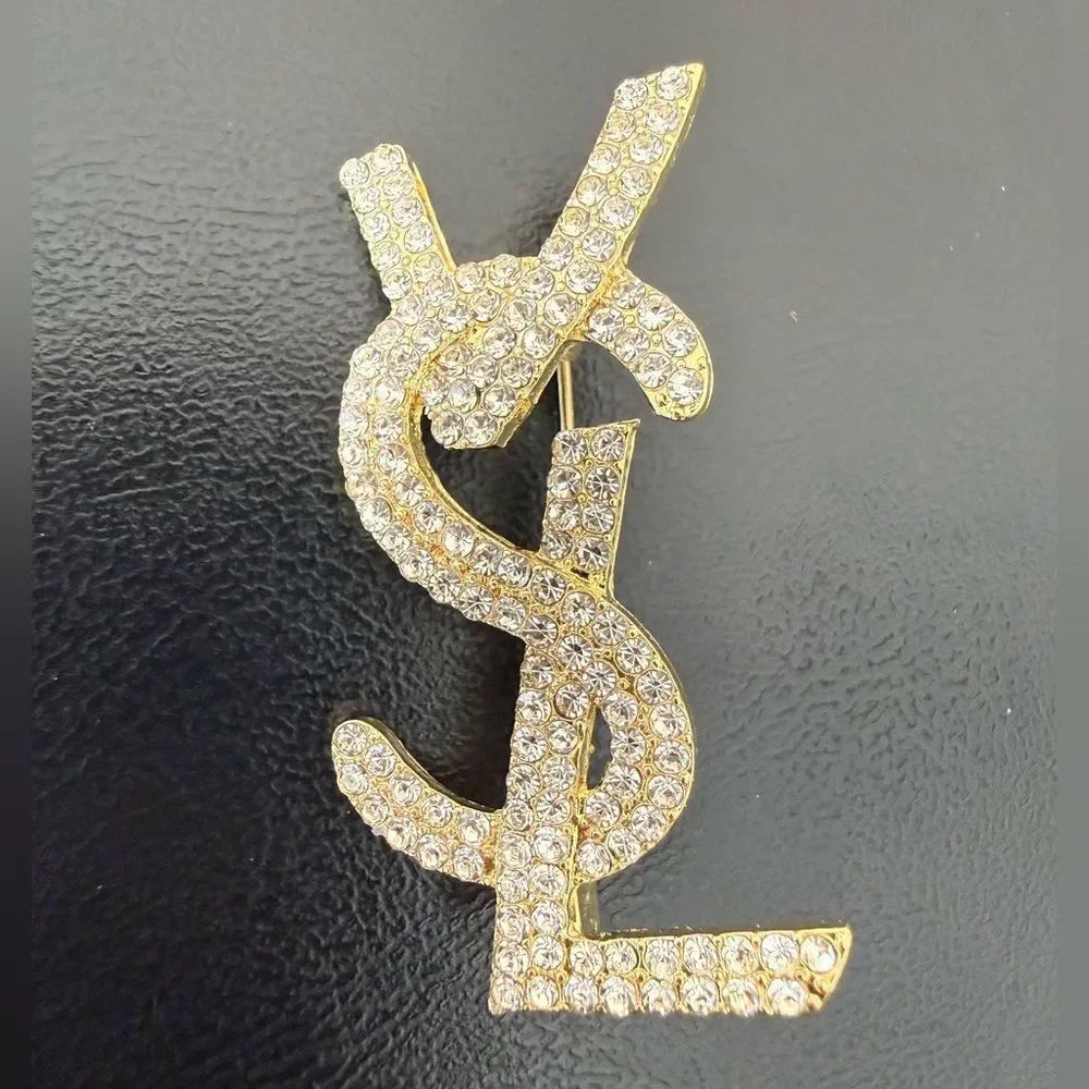 Classic Crystal Brooch